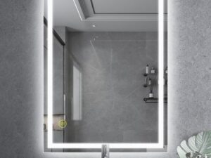 Rectangle Triple Light LED Mirror