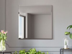 Square Bevelled Plain Mirror
