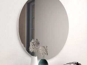 Oval Bevelled Plain Mirror