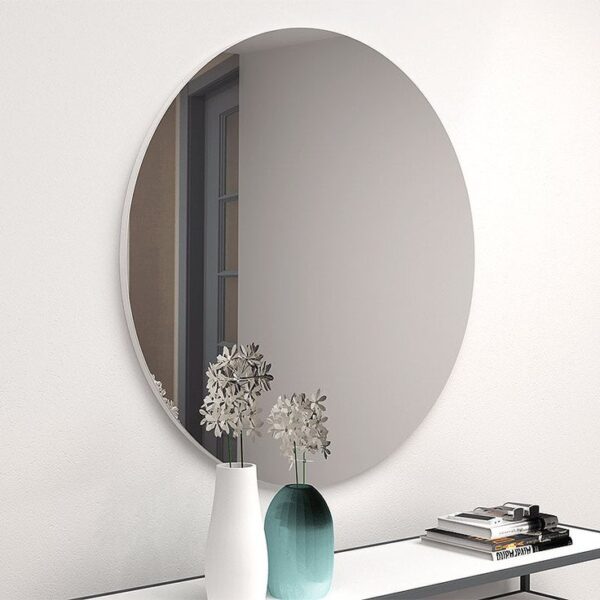 Oval Bevelled Plain Mirror