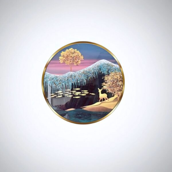 Crystal Diamond Resin Wall Art 002 (16" x 16") - Image 2