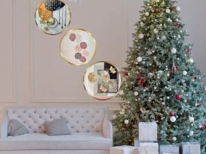 Crystal Diamond Resin Wall Art 012 set of 3  (16″ x 16″ each)